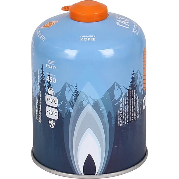 Баллон газовый Сплав резьбовой, 450 г, 5116859 Баллон газовый Сплав резьбовой, 450 г, 5116859