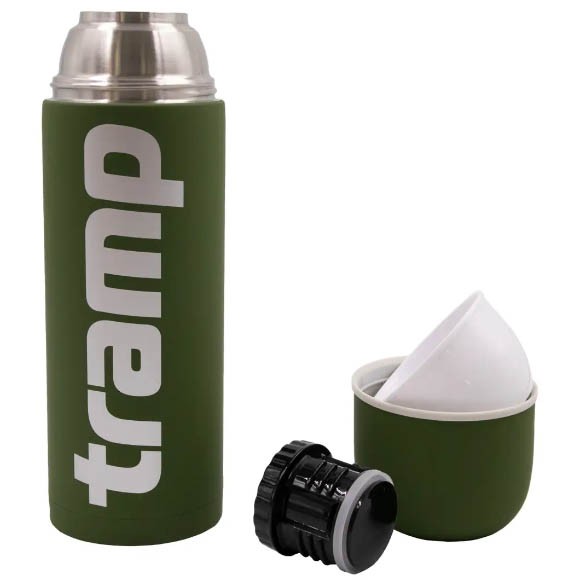 Термос Tramp Soft Touch 1,0 л, хаки, TRC-109 Термос Tramp Soft Touch 1,0 л, хаки, TRC-109