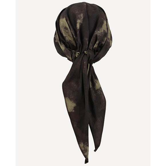 Косынка трикотажная Сплав чёрный мох Косынка трикотажная Сплав чёрный мох