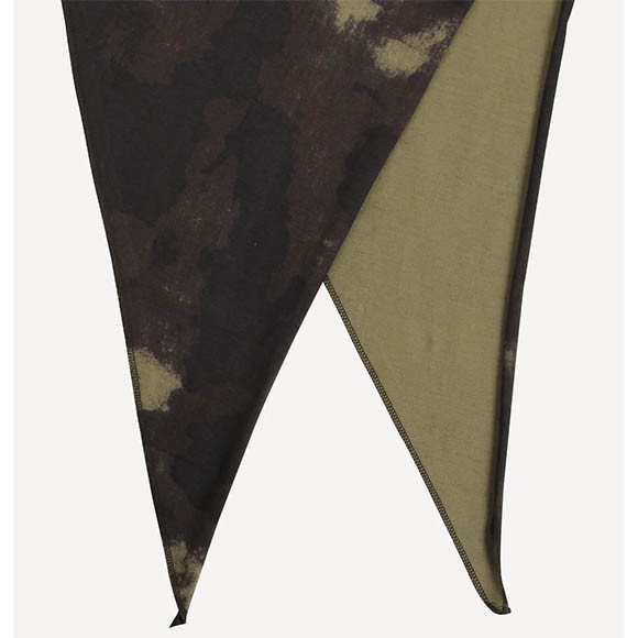 Косынка трикотажная Сплав чёрный мох Косынка трикотажная Сплав чёрный мох