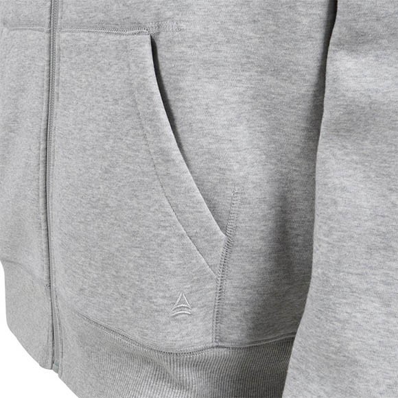 Толстовка Сплав HAZE на молнии, серая Толстовка Сплав HAZE на молнии, серая