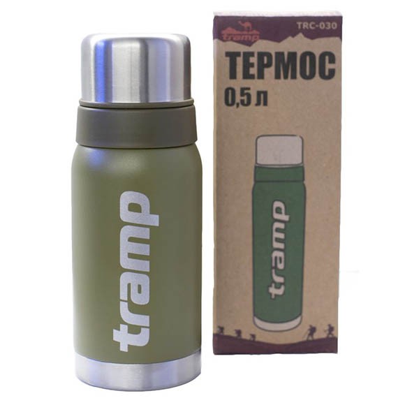 Термос Tramp Expedition Line 0,5 л, оливковый, TRC-030 Термос Tramp Expedition Line 0,5 л, оливковый, TRC-030