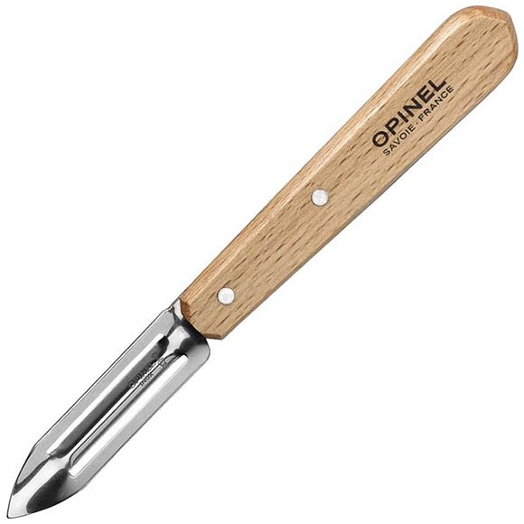 Нож для чистки овощей Opinel №115, нержавеющая сталь, блистер, 001928