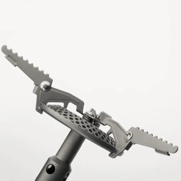 Горелка туристическая складная Tramp TRG-048, титан Горелка туристическая складная Tramp TRG-048, титан