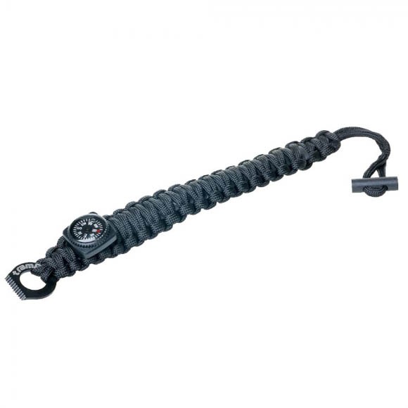 Браслет выживальщика Tramp, компас, огниво / 2 метра паракорда, TRA-237 Браслет выживальщика Tramp, компас, огниво / 2 метра паракорда, TRA-237