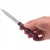 Нож столовый Opinel №113, деревянная рукоять, блистер, нержавеющая сталь, сливовый, 001919