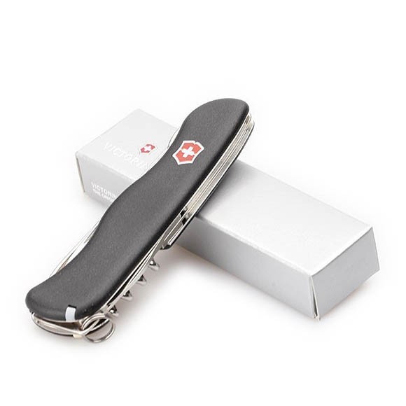 Нож Victorinox Nomad, 111 мм, 11 функций, черный, 0.8353.3 Нож Victorinox Nomad, 111 мм, 11 функций, черный, 0.8353.3