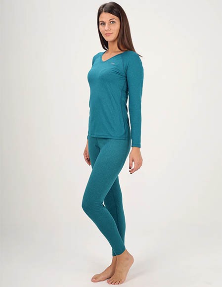 Термобелье женское Сплав Russian Winter футболка L/S бирюзовая
