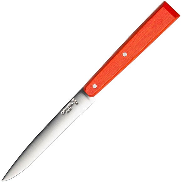 Нож столовый Opinel №125, нержавеющая сталь, оранжевый, 001585