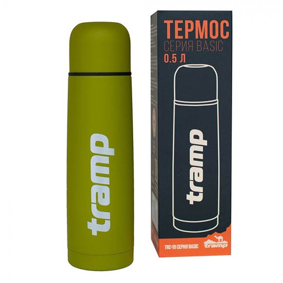 Термос Tramp Basic 0,5 л., оливковый, TRC-111