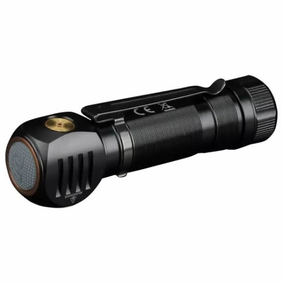 Налобный фонарь Fenix HM61R + складной нож Ruike S22, зелёный, HM61RS22G