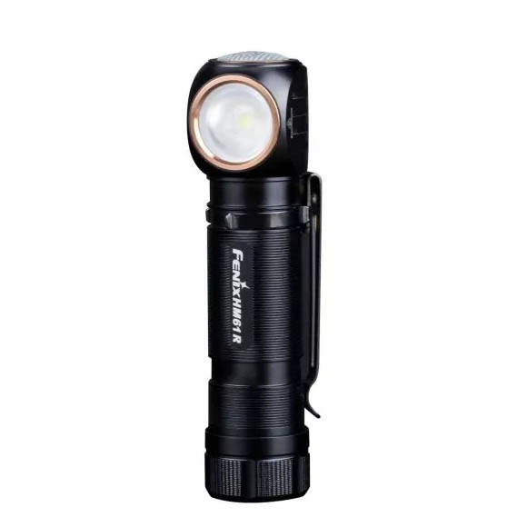 Налобный фонарь Fenix HM61R + складной нож Ruike S22, зелёный, HM61RS22G