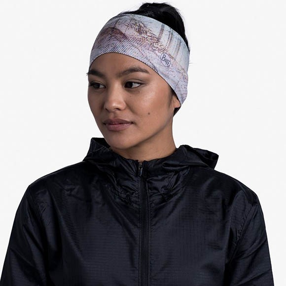 Повязка Buff CoolNet UV+ Wide Headband Pearly Blossom 126739.537.10.00 Повязка Buff CoolNet UV+ Wide Headband Pearly Blossom 126739.537.10.00