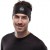 Повязка Buff CoolNet UV+ Wide Headband Solid Black 120007.999.10.00