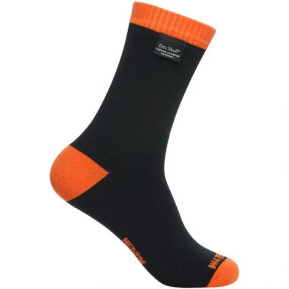 Водонепроницаемые носки Dexshell Thermlite DS626T, оранжевые