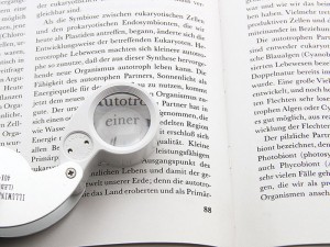 Лупа складная с подсветкой Veber, 40x, 25 мм