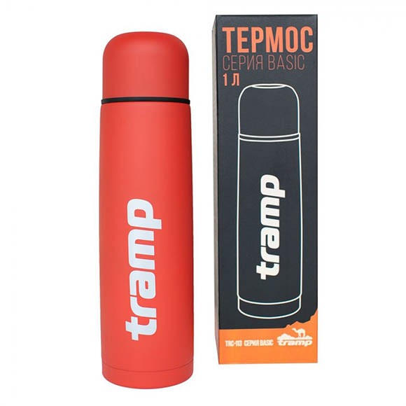Термос Tramp Basic 1 л., красный, TRC-113