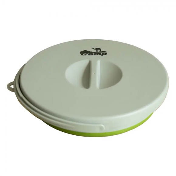 Ведро складное силиконовое 5л с крышкой Tramp TRC-127 Ведро складное силиконовое 5л с крышкой Tramp TRC-127