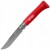 Нож Opinel №8 Trekking, нержавеющая сталь, с чехлом, красный