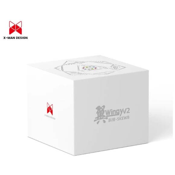 Кубик QiYi MoFangGe X-Man Skewb Wingy v2 Magnetic Кубик QiYi MoFangGe X-Man Skewb Wingy v2 Magnetic