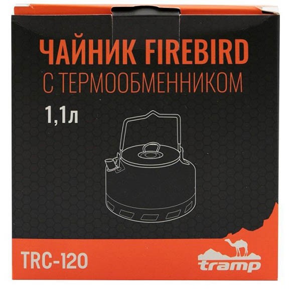 Чайник Tramp Firebird 1,1 л c термообменником, TRC-120