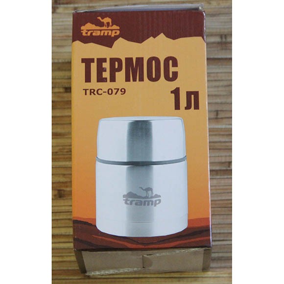 Термос Tramp с широким горлом 1литр TRC-079 Термос Tramp с широким горлом 1литр TRC-079