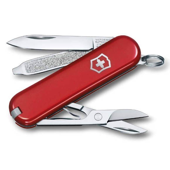 Нож-брелок Victorinox Classic SD Colors "Style Icon", 7 функций, 0.6223.G