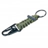 Брелок Tramp паракордовый для ключей (карабин/кольцо для ключей/огниво) TRA-236