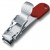 Книпсер Victorinox с отверстием для шнурка, сталь, красный, в блистере, 8.2050.B1	
