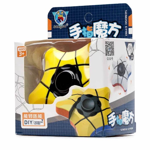 Головоломка-спиннер ShengShou Pentagram Spinner, цветной пластик Головоломка-спиннер ShengShou Pentagram Spinner, цветной пластик