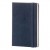 Блокнот Moleskine Classic Pocket 90x140мм 192стр. линейка твердая обложка синий сапфир, MM710B20
