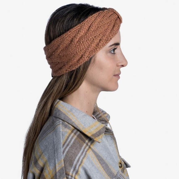 Повязка Buff Knitted Headband CARYN Rosewood 126465.341.10.00 Повязка Buff Knitted Headband CARYN Rosewood 126465.341.10.00