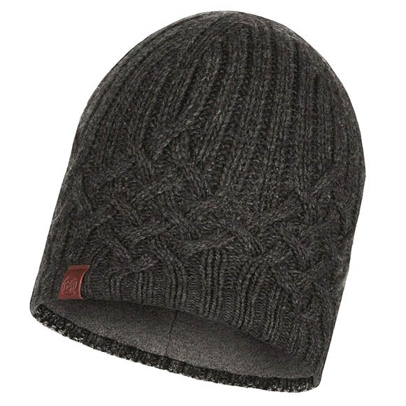 Шапка Buff Knitted & Polar Hat Helle Graphite 117844.901.10.00