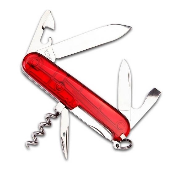 Нож перочинный Victorinox  Spartan, 91 мм, 12 функций, 1.3603.T