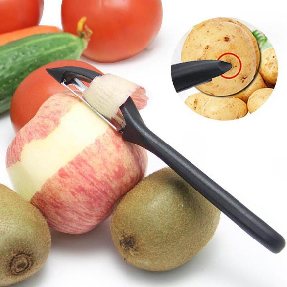 Овощечистка Victorinox универсальная, двустороннее зубчатое лезвие, 7.6075 Овощечистка Victorinox универсальная, двустороннее зубчатое лезвие, 7.6075