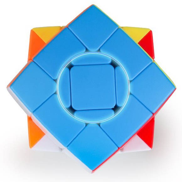 Головоломка ShengShou 3x3x3 Crazy Cube, цветной пластик Головоломка ShengShou 3x3x3 Crazy Cube, цветной пластик