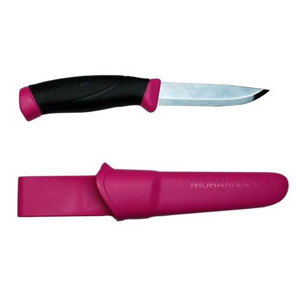 Нож Morakniv Companion Magenta, нерж сталь, цвет пурпурный Нож Morakniv Companion Magenta, нерж сталь, цвет пурпурный