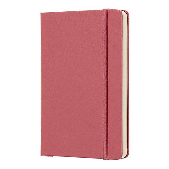 Блокнот Moleskine Classic Pocket 90x140мм 192стр. нелинованный твердая обложка розовый, QP012D11 Блокнот Moleskine Classic Pocket 90x140мм 192стр. нелинованный твердая обложка розовый, QP012D11