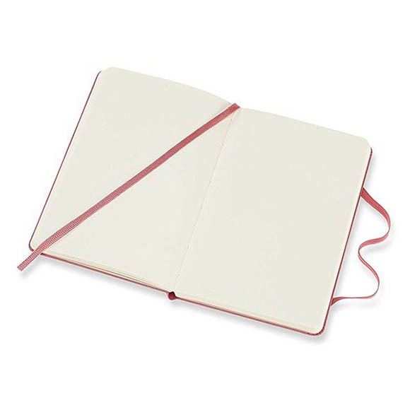 Блокнот Moleskine Classic Pocket 90x140мм 192стр. нелинованный твердая обложка розовый, QP012D11 Блокнот Moleskine Classic Pocket 90x140мм 192стр. нелинованный твердая обложка розовый, QP012D11