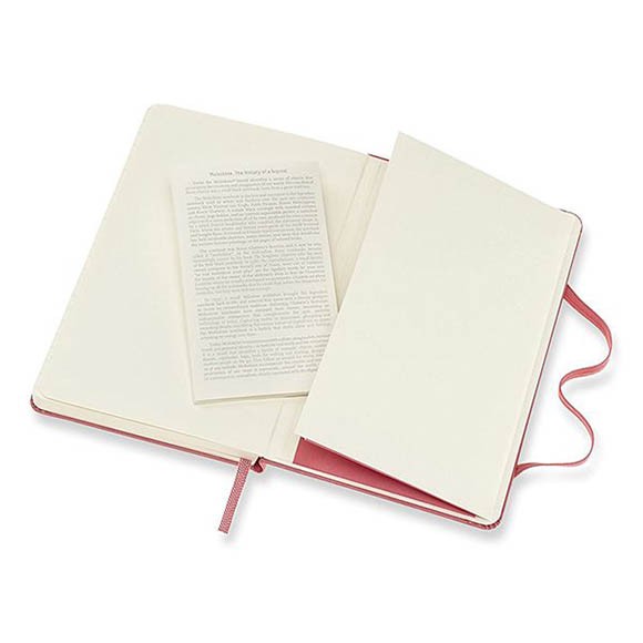 Блокнот Moleskine Classic Pocket 90x140мм 192стр. нелинованный твердая обложка розовый, QP012D11 Блокнот Moleskine Classic Pocket 90x140мм 192стр. нелинованный твердая обложка розовый, QP012D11