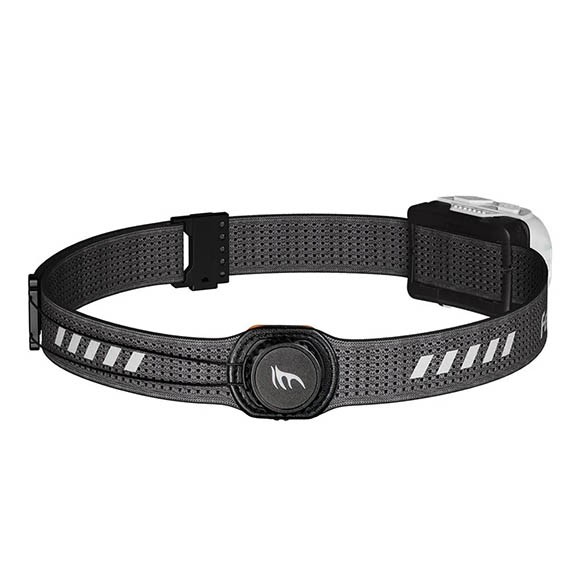 Фонарь Fenix налобный HL18R-T V2.0 белый с черным ремешком