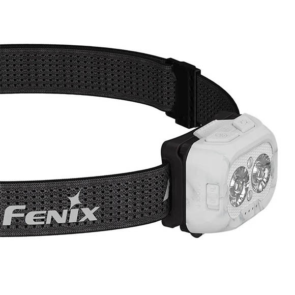 Фонарь Fenix налобный HL18R-T V2.0 белый с черным ремешком