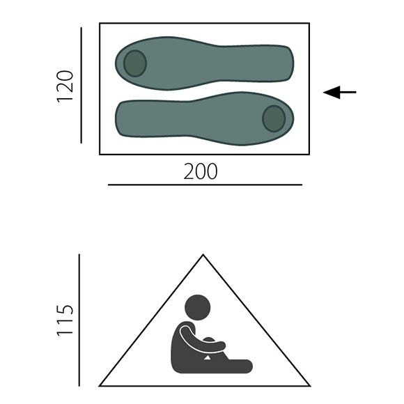 Палатка BTrace Spirit (зеленый)