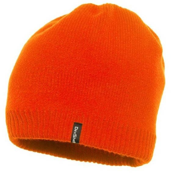 Шапка водонепроницаемая Dexshell Beanie Solo, оранжевая, DH372BO Шапка водонепроницаемая Dexshell Beanie Solo, оранжевая, DH372BO