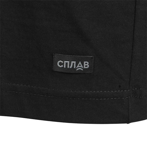 Футболка L/S-2 Сплав черная