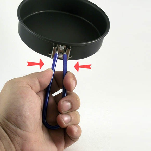 Котелок с крышкой-сковородой Tramp из анодированного алюминия, 1л, TRC-039