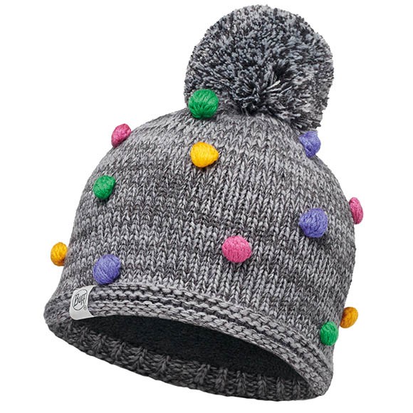 Шапка Kids Collection Knitted & Polar Hat Buff Odell Grey Vigore 113454.930.10