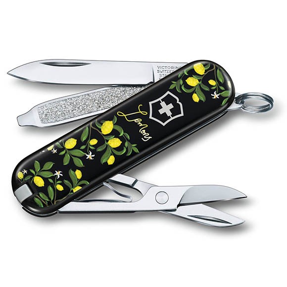 Нож-брелок Victorinox Classic, LE, 58 мм, 7 функций, "When life gives you Lemons", 0.6223.L1905 Нож-брелок Victorinox Classic, LE, 58 мм, 7 функций, "When life gives you Lemons", 0.6223.L1905