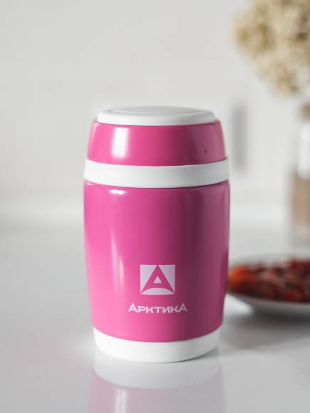 Термос-бочонок Арктика бытовой вакуумный для еды, 480 мл, 409-480w