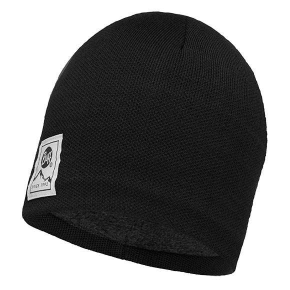 Шапка Knitted & Polar Hat Buff® Solid Black 113519.999.10.00